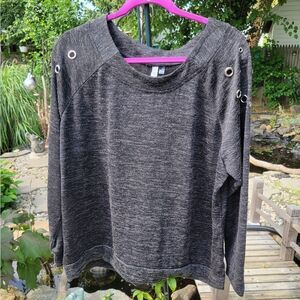 Black Sweatshirt / Tunic